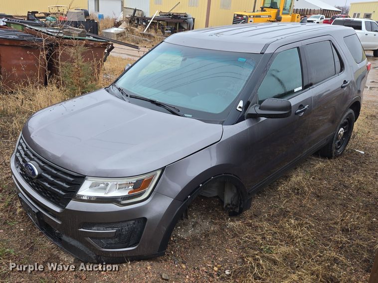 2017 Ford Explorer Police Interceptor SUV - EV5768