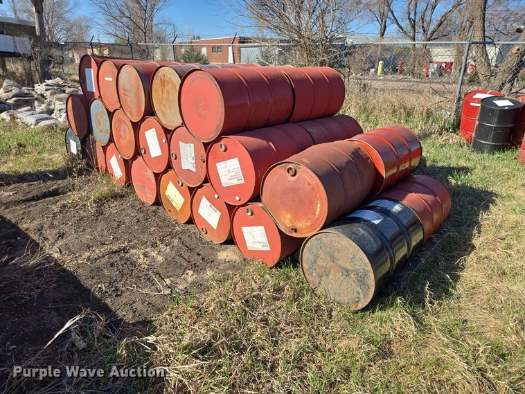 (40) 55 gallon barrels - EV5855