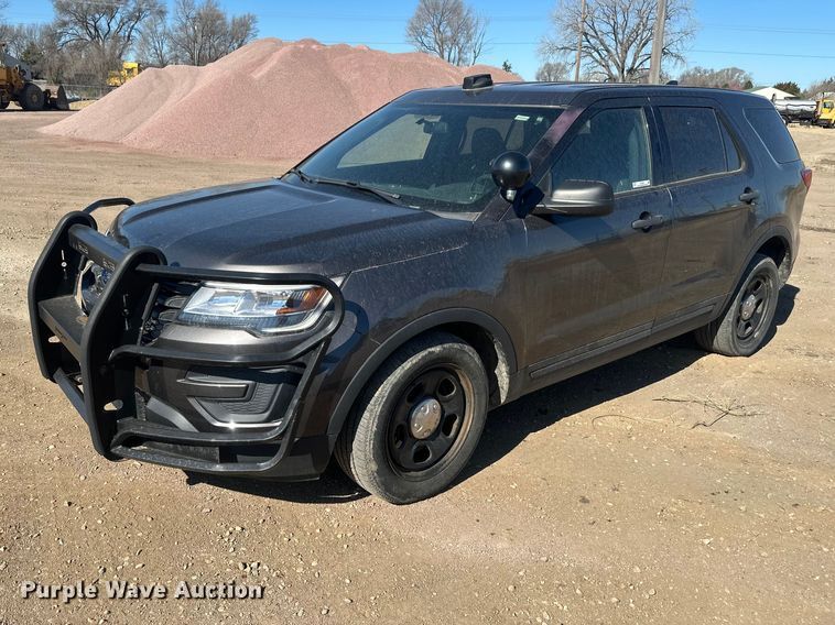 2019 Ford Explorer Police Interceptor SUV - EV5864