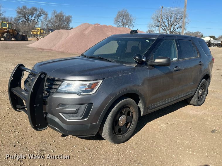 2018 Ford Explorer Police Interceptor SUV - EV5865
