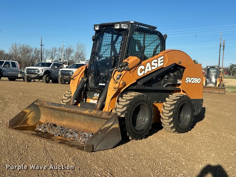 2019 Case SV280 skid steer loader - EV5890