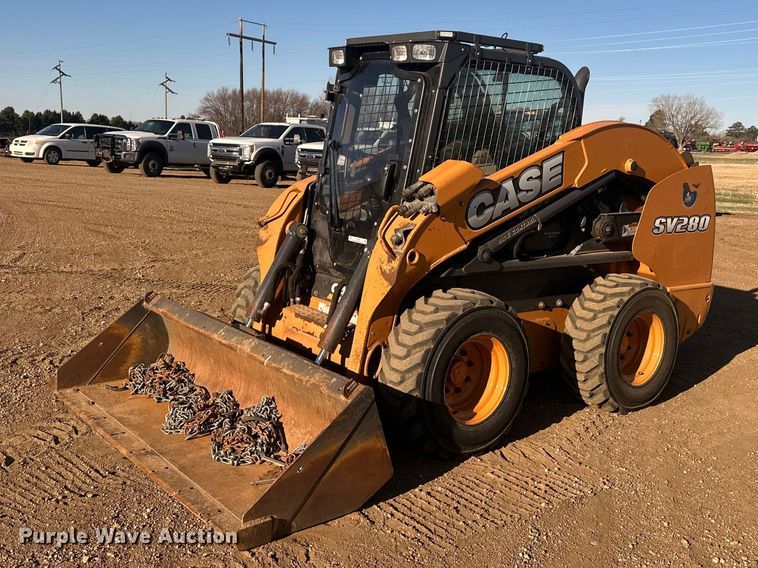 2015 Case SV280 skid steer loader - EV5895