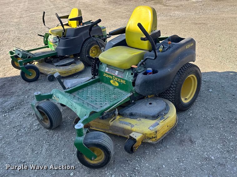 2012 John Deere Z655 ZTR lawn mower - FB7215
