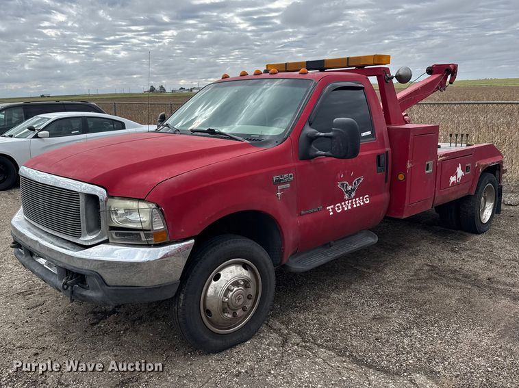 2000 Ford F450 Super Duty XL tow truck - FB7282