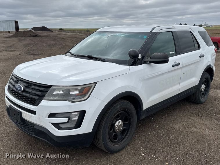 2017 Ford Explorer Police SUV - FB7292
