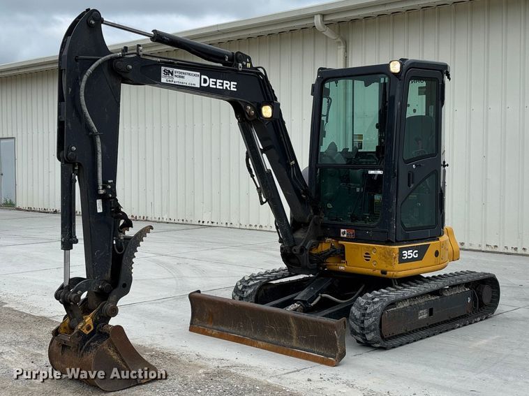 2021 John Deere 35G mini excavator - FC5629