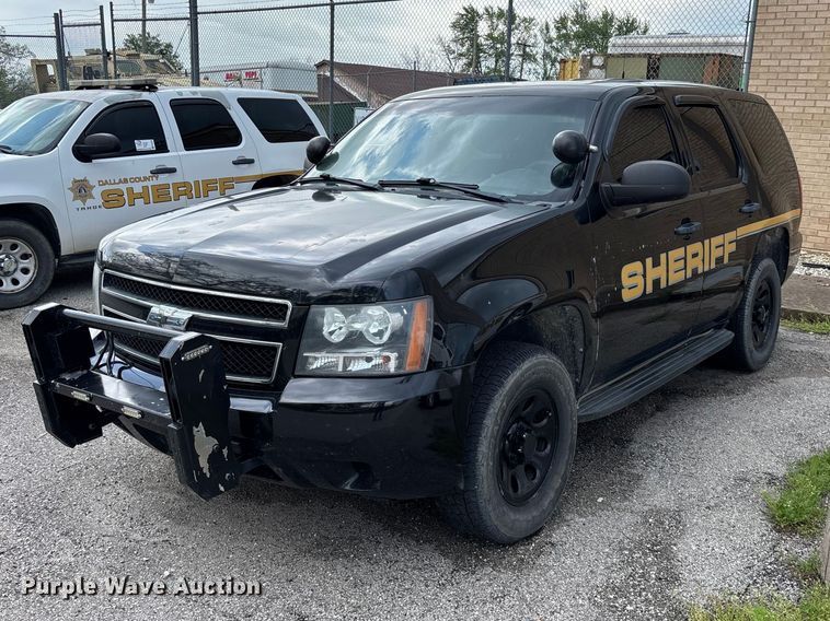 2013 Chevrolet Tahoe Police SUV - FG0259