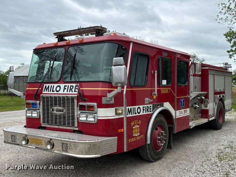 1996 E-One pumper fire truck - FG0315