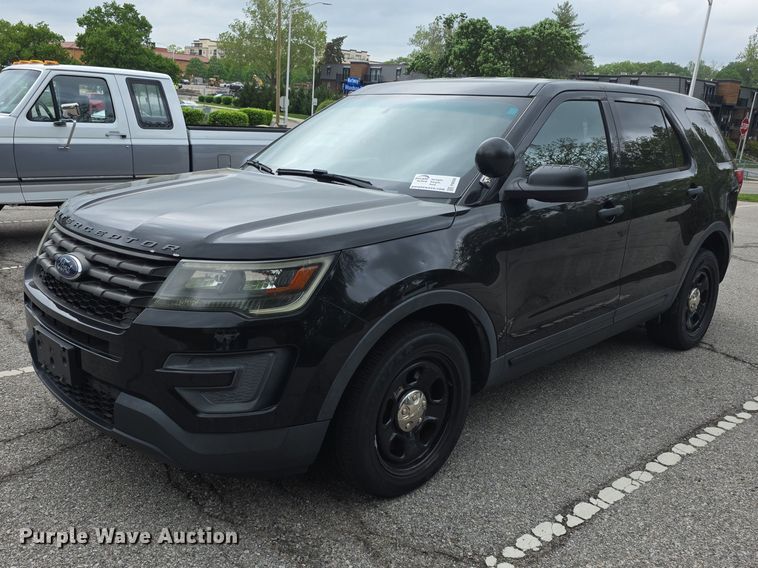 2017 Ford Explorer Police Interceptor SUV - FI0938
