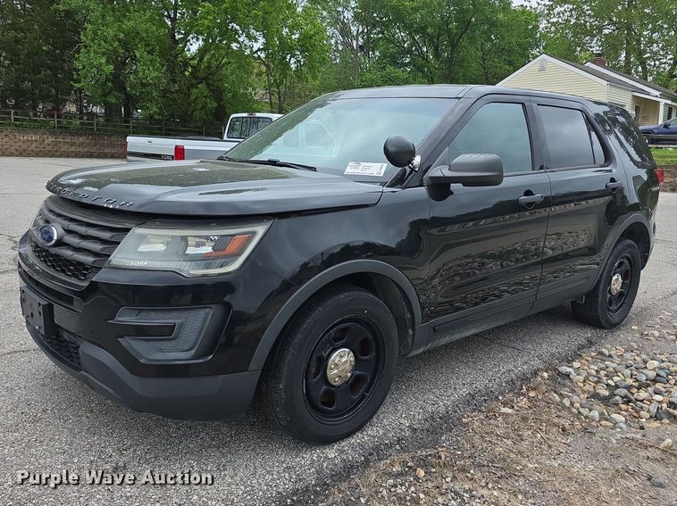 2017 Ford Explorer Police Interceptor SUV - FI0939