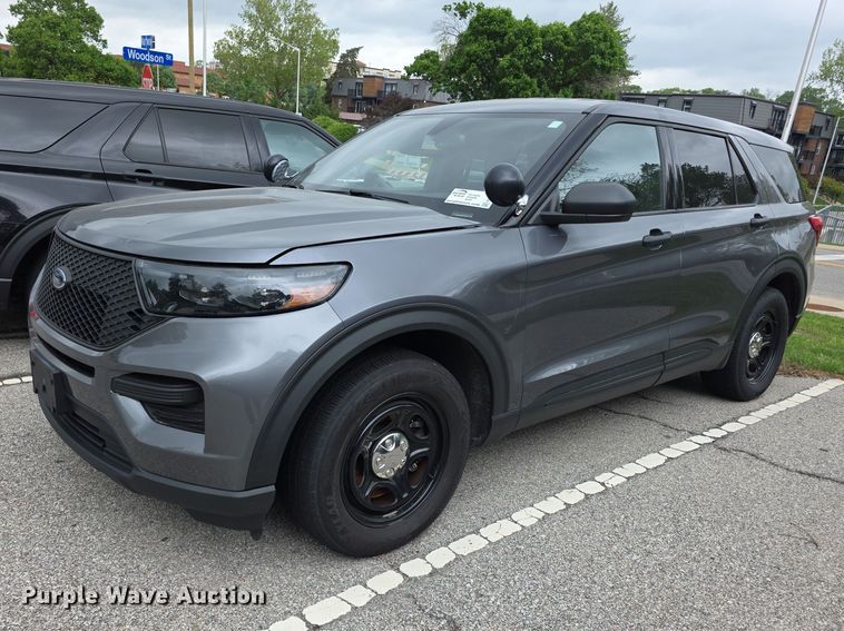 2021 Ford Explorer Police Interceptor SUV - FI1001