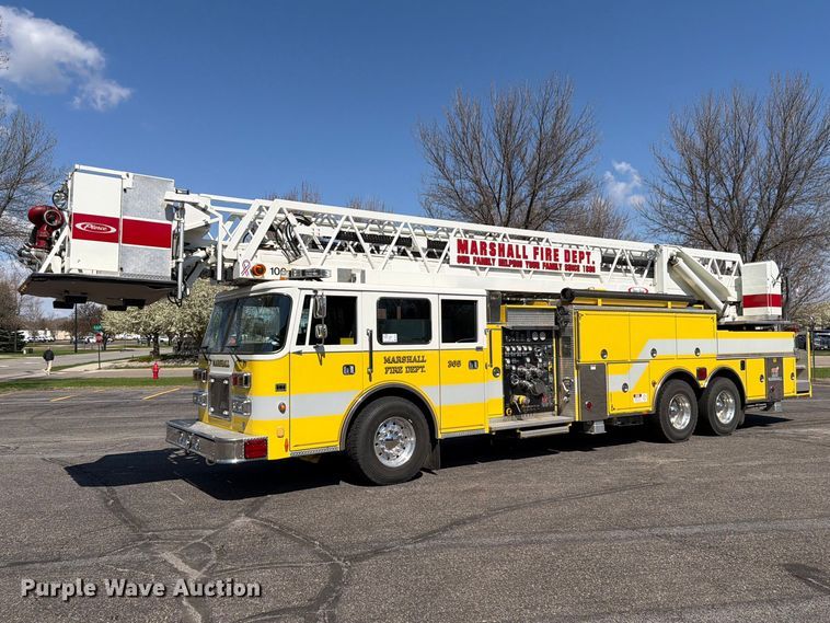 1994 Pierce Aerial Platform ladder fire truck - FK0125