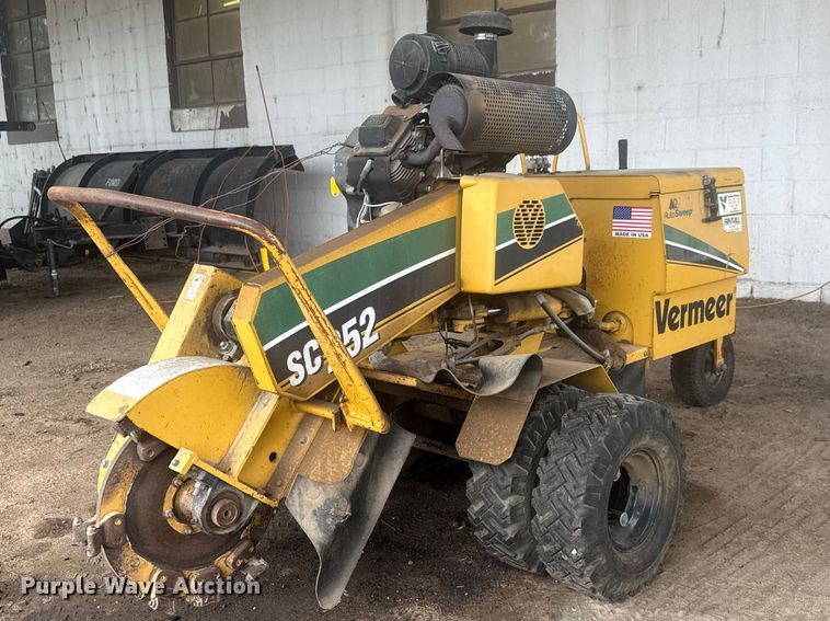 2009 Vermeer SC252 stump grinder - MX9183