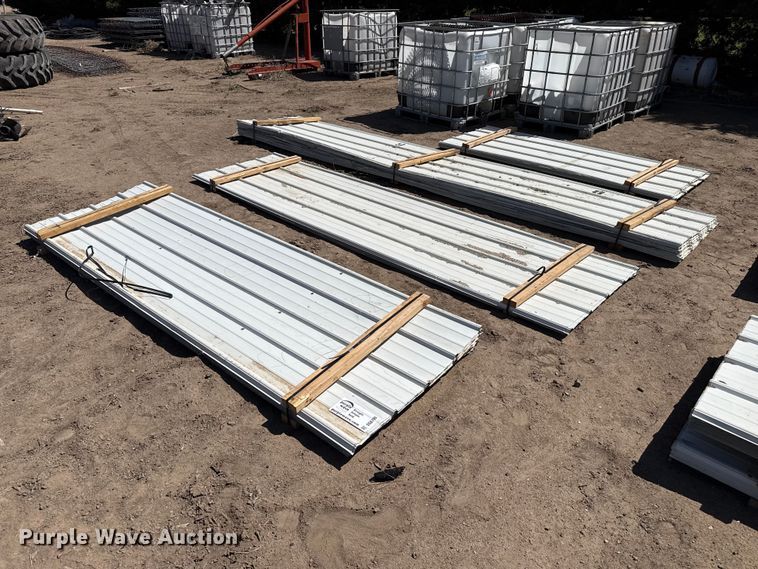 (148) Sheets of metal siding/roofing - DS6799