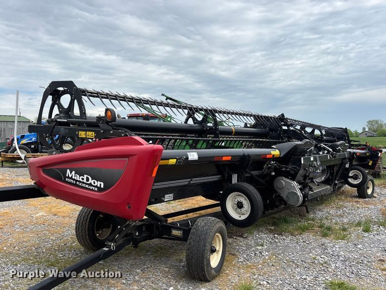 2014 MacDon FD75-S flex draper head - DT0186