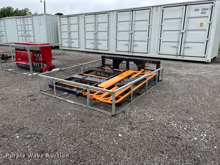 Arteer ACG-10 skid steer bale accumulator grapple - EO4222