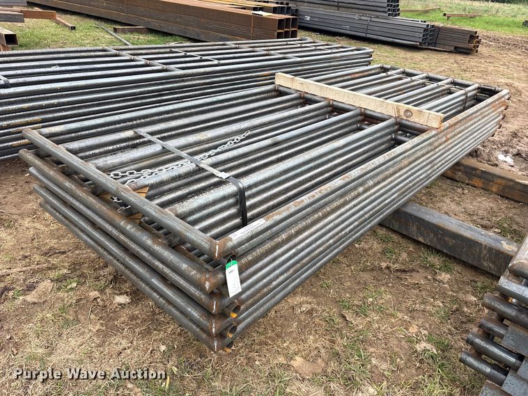 (10) 6 Bar livestock gates - ES8949
