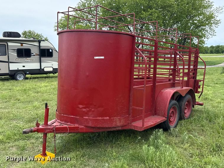 Shop Built livestock trailer - ET6107