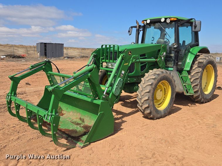 2007 John Deere 7130 Premium MFWD tractor - EV5821