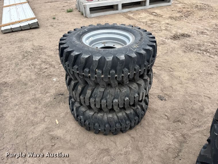 (3) wheels and tires - EW4529