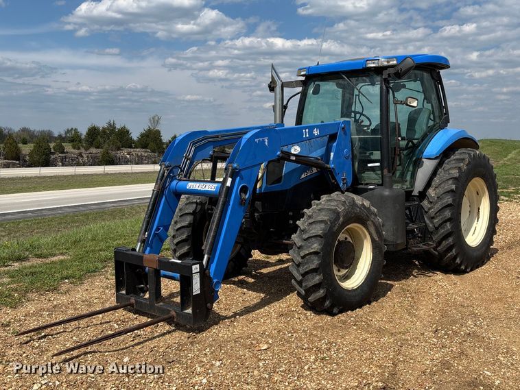 2003 New Holland TS115A MFWD tractor - FB3402