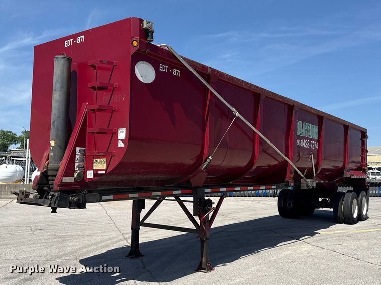 2015 Construction Trailer Specialists EHRD40 end dump trailer - ET6037