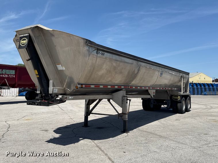 2018 Mac Trailer Manufacturing end dump trailer - ET6038