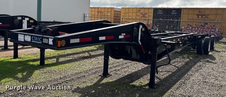 2018 CIMC SZJ9347TJZ54 container trailer - EU8545