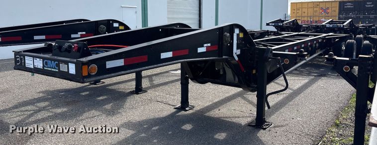 2018 CIMC SZJ9347TJZ54 container trailer - EU8550