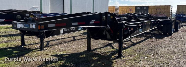 2018 CIMC SZJ9347TJZ54 container trailer - EU8554