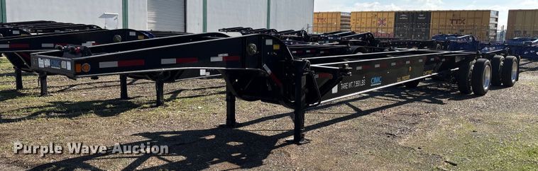 2018 CIMC SZJ9347TJZ54 container trailer - EU8555