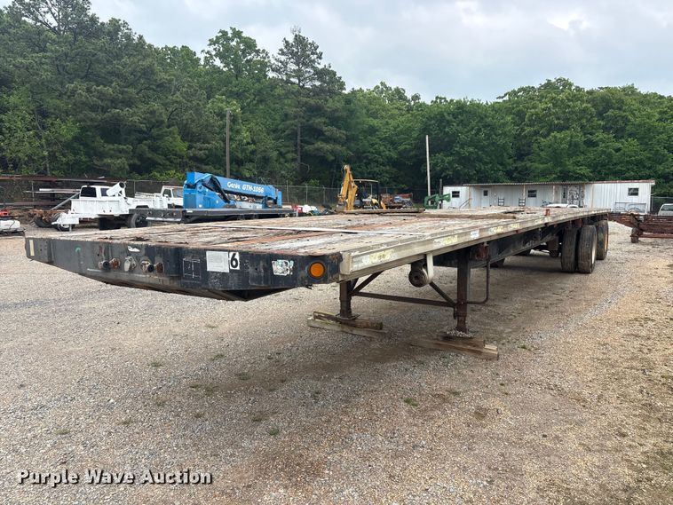 2000 Fontaine LFTW-6-8048WSAWK flatbed trailer - EV2945