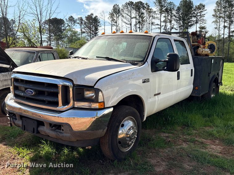 2004 Ford F450 Super Duty Crew Cab utility / service truck - EF1063