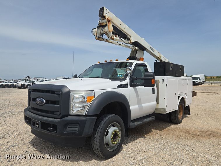 2012 Ford F450 Super Duty bucket truck - ET5022