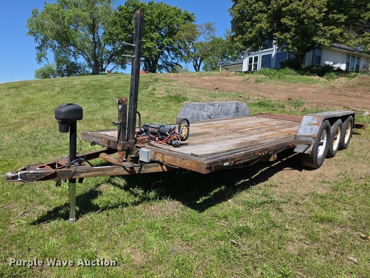 2014 Manufactured tilt deck utility trailer - EV2163