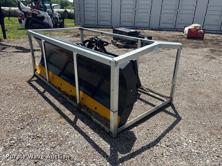 2025 Wolverine SWDB-11-84W skid steer dozer blade - EV2957