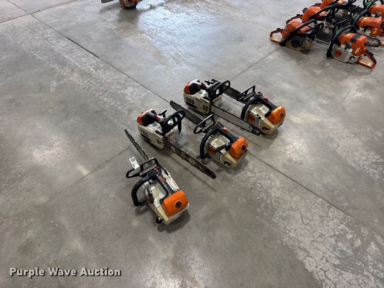 (5) Stihl MS201TC chain saws - FB7369