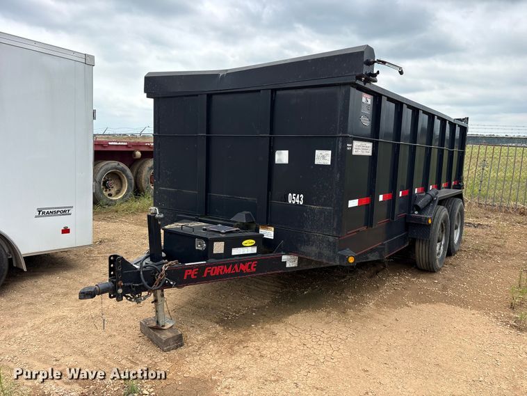 2020 Parker HD142 dump trailer - FB8127