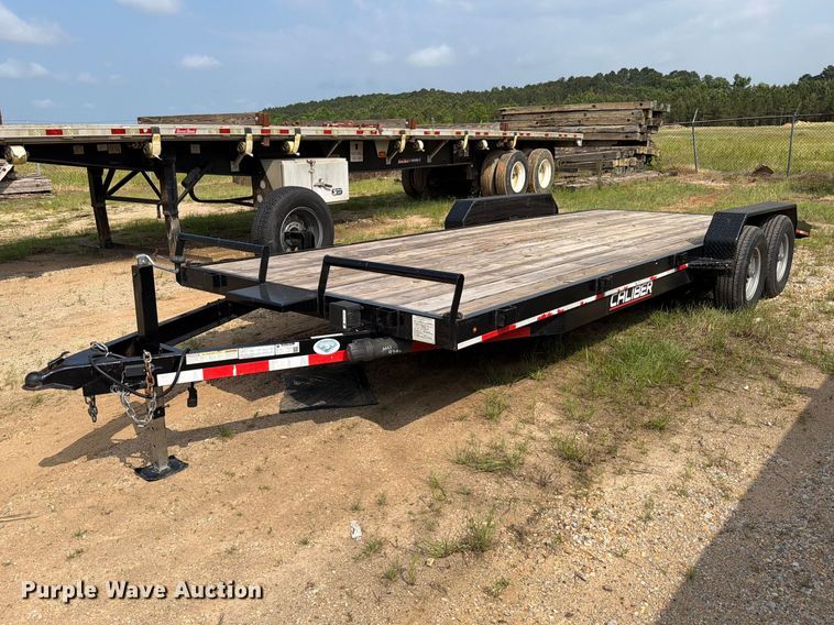 2023 Caliber Trailer Mfg. CL722 equipment trailer - FB8136