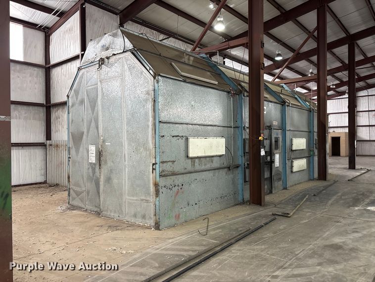 SBS VEDD12120DDT paint booth - FC2267