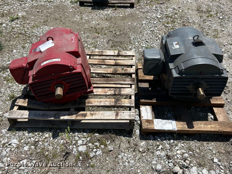 (2) U.S. Electrical Motors electric motors - FC2601