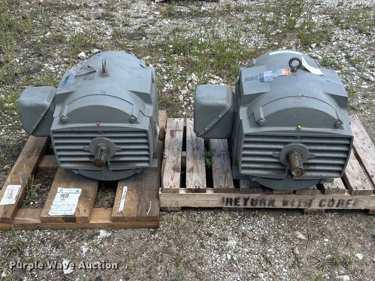 (2) U.S. Electrical Motors electric motors - FC2602