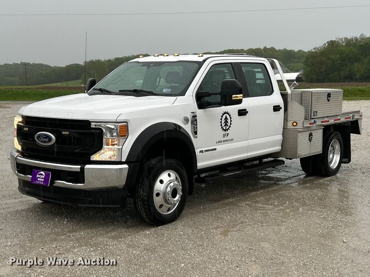 2020 Ford F550 Super Duty XL flatbed truck - FC5460
