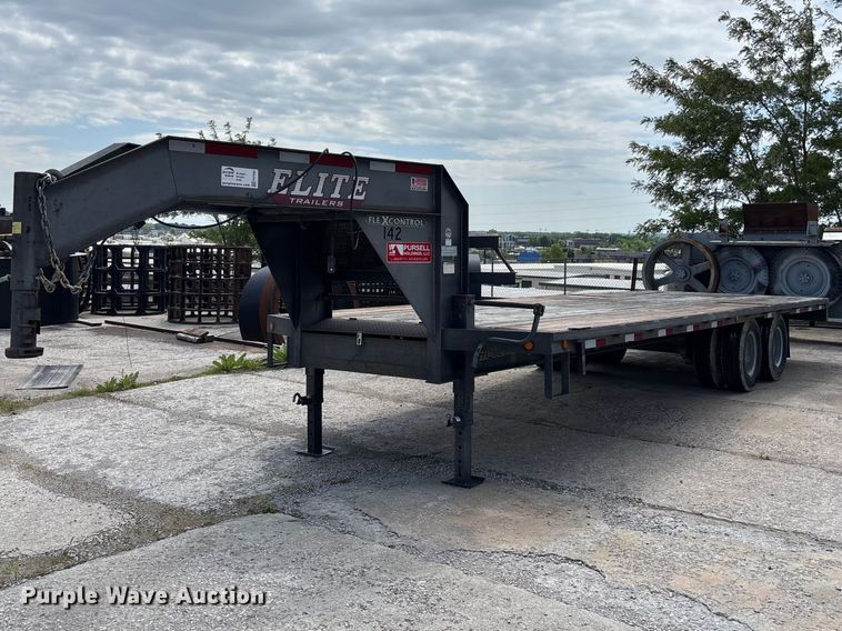 2015 Elite Trailers equipment trailer - FH7095