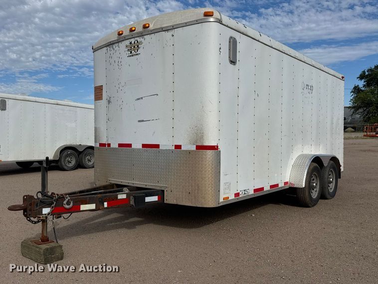 2008 Continental enclosed cargo trailer - MX9201