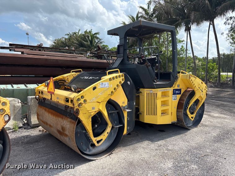2006 BOMAG BW190 A-4 double drum vibratory roller - DU0493