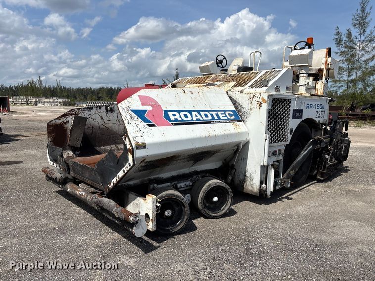 Roadtec RP190e paver - DU0497