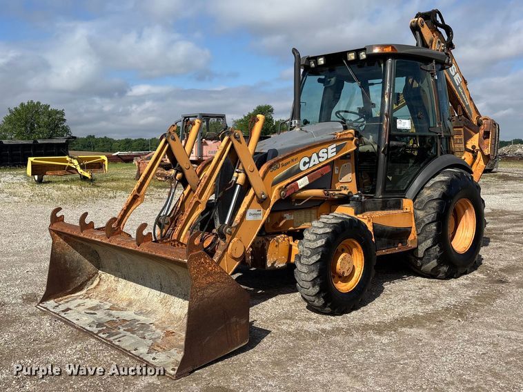 2011 Case 580 Super N WT backhoe - DV4258