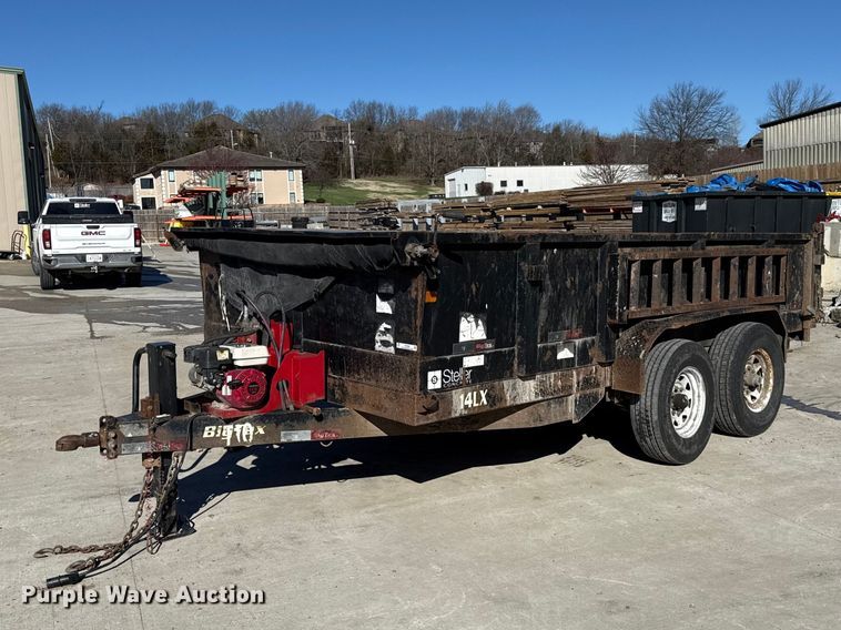 2017 Big Tex 14LX dump trailer - DZ4408