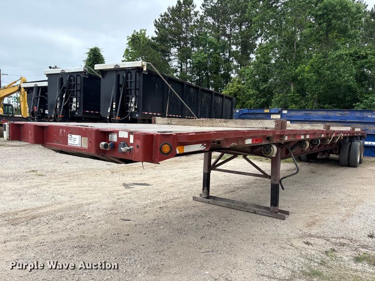 1999 Fontaine Trailer Co. FTW-5-8048SLK flatbed trailer - EA7283